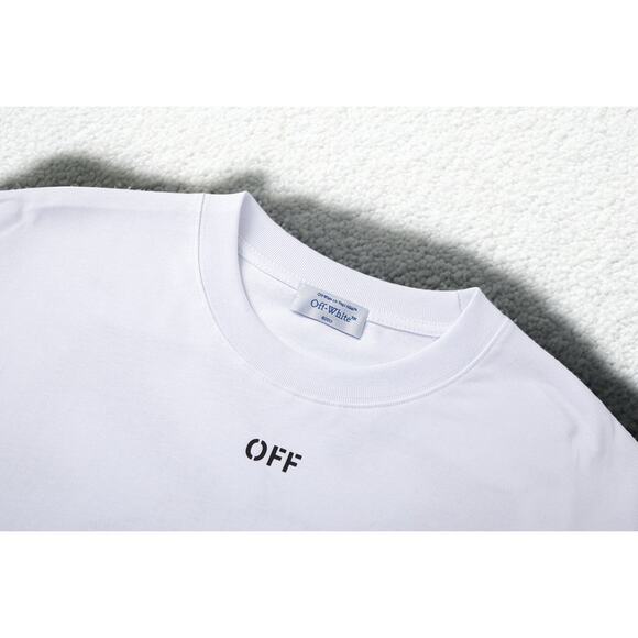 OFF-WHITE Crew neck, short sleeves Size M - Picture 3 of 4